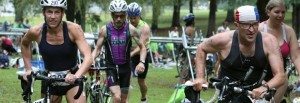 Luray Triathlon transition