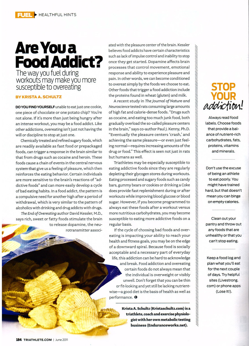 Are You a Food Addict? by Krista Schultz