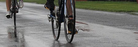 Ride Inside or Out When It’s Raining? Well, What if It Rains on Race Day?