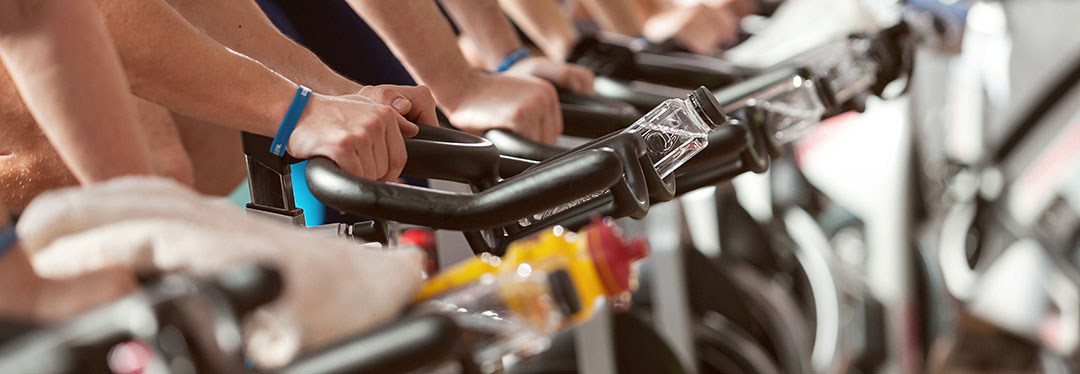 indoor cycling class