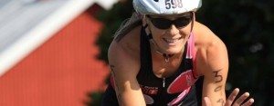 krista schultz biking at luray triathlon