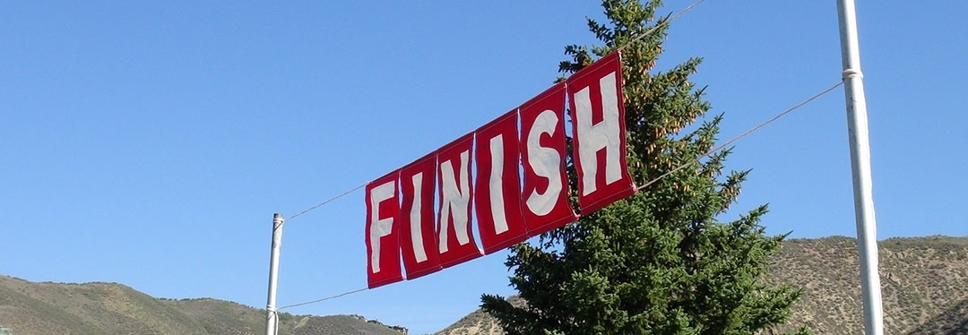 triathlon finish line 