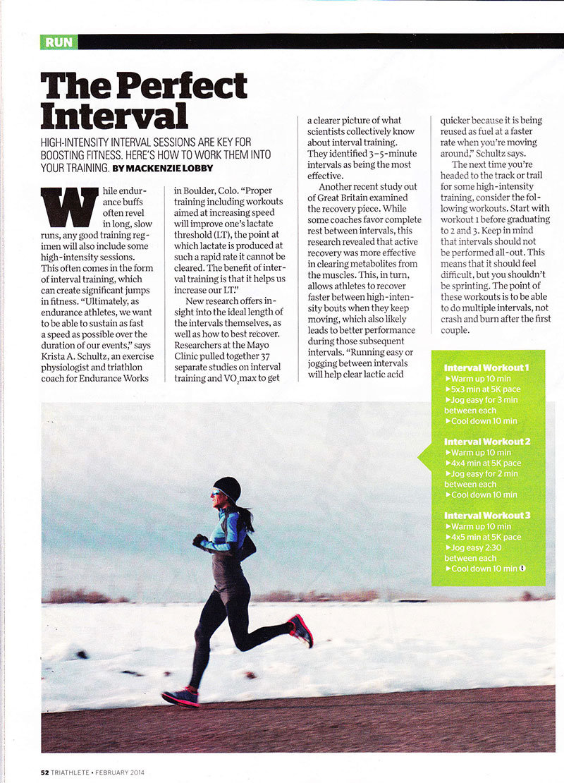 perfect interval article with krista schultz