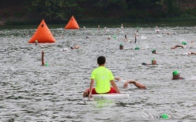 How to Sight Buoys in a Triathlon Open Water Swim